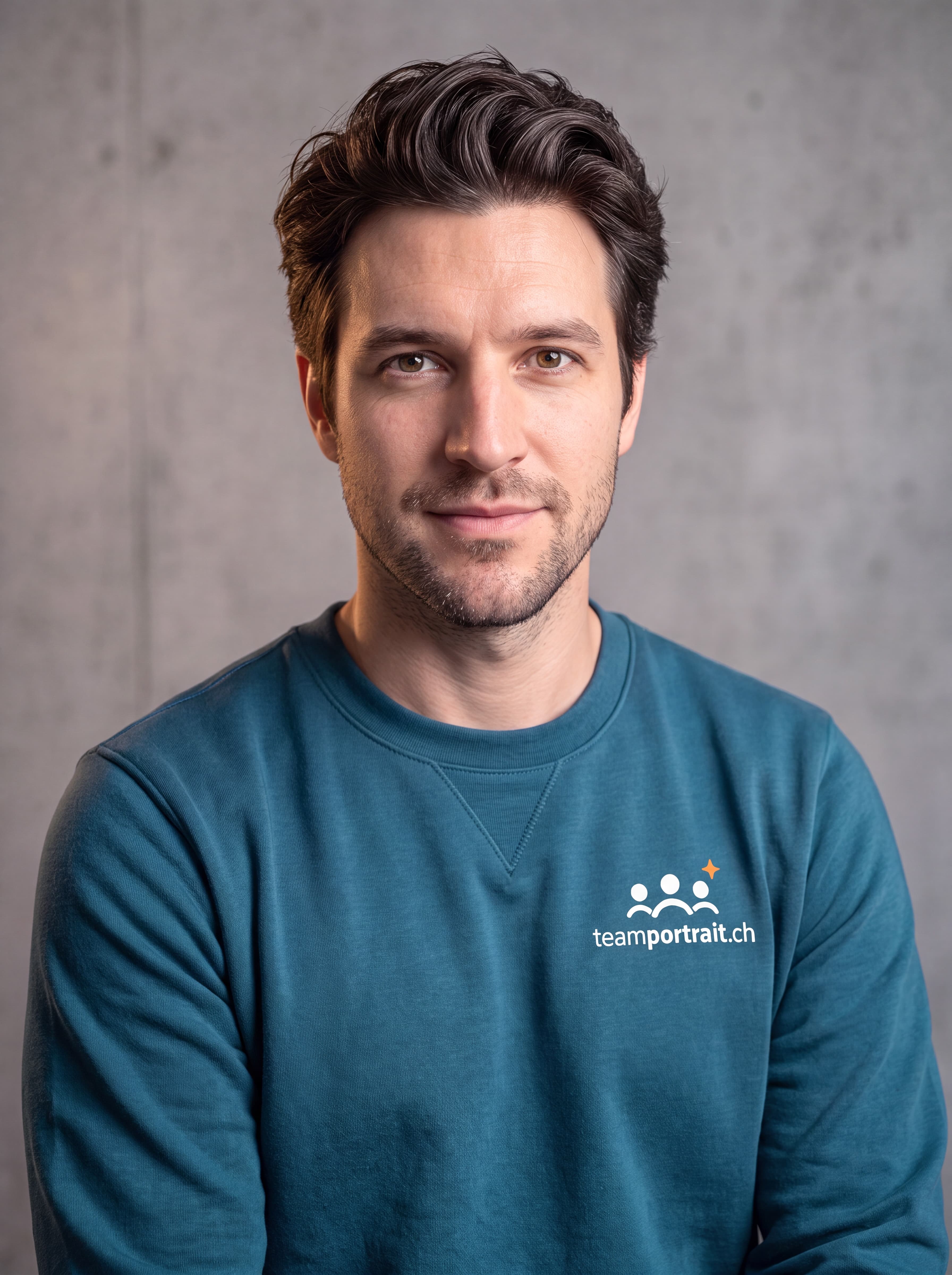 Marc auf einer beispielhaften Teamseite